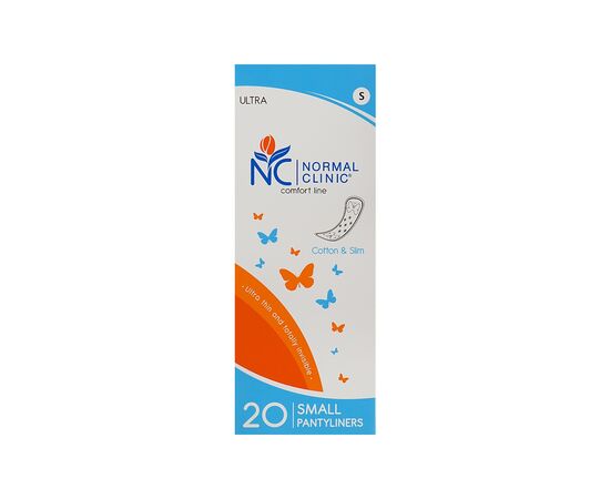 Ежедневные прокладки Normal Clinic Ultra Cotton & Slim 20 шт. (3800213302932)