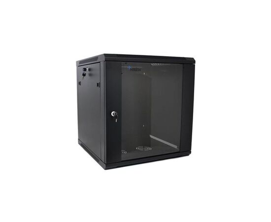 Шкаф настенный Merlion 12U 19" 600*600*634 (Ш*Г*В)мм, black (Ml3-6612)