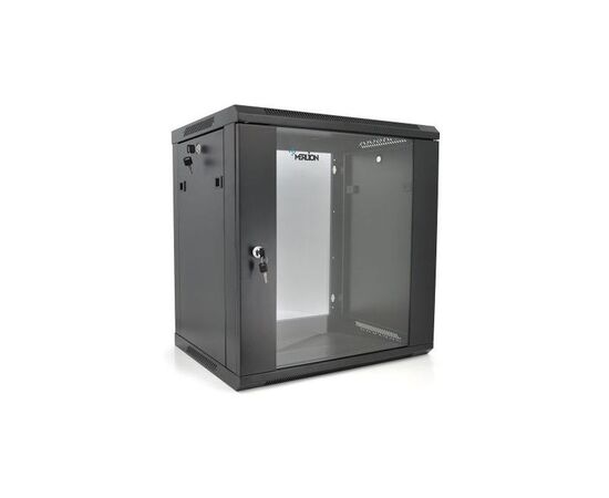 Шкаф настенный Merlion 15U 19" 600*450*768 (Ш*Г*В)мм, black (Ml3-6415)