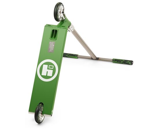 Самокат Hipe H6 трюковый Raw/Green (250837), изображение 5 Самокат Hipe H6 трюковый Raw/Green (250837), изображение 5