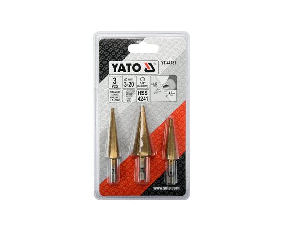 Набір свердл Yato ступінчастих по металу (YT-44731), зображення 2