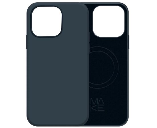 Чехол для моб. телефона MAKE Apple iPhone 14 Premium Silicone MagPro Midnight (MCLPM-AI14MN)
