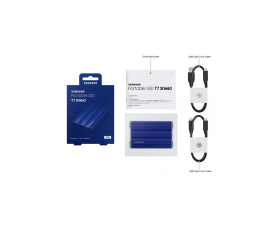 Накопитель SSD USB 3.2 1TB T7 Shield Samsung (MU-PE1T0R/EU), изображение 4 Накопитель SSD USB 3.2 1TB T7 Shield Samsung (MU-PE1T0R/EU), изображение 4