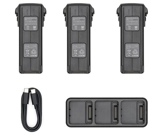 Аккумулятор для дрона DJI Mavic 3 Enterprise Battery Kit (P05)+3-батареї та зарядний пристрій (CP.EN.00000421.01), изображение 2 Аккумулятор для дрона DJI Mavic 3 Enterprise Battery Kit (P05)+3-батареї та зарядний пристрій (CP.EN.00000421.01), изображение 2