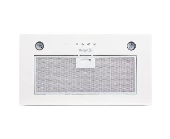 Вытяжка кухонная Borgio BBI (TR) 5840 white glass SU 850, изображение 3 Вытяжка кухонная Borgio BBI (TR) 5840 white glass SU 850, изображение 3