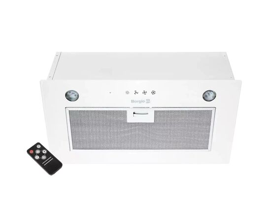 Вытяжка кухонная Borgio BBI (TR) 5840 white glass SU 850