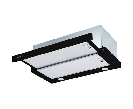 Вытяжка кухонная Borgio TLF (TR) 60 black, изображение 2 Вытяжка кухонная Borgio TLF (TR) 60 black, изображение 2