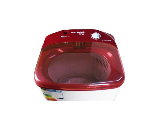 Пральна машина Milano ХРВ-30PАred, зображення 3 Пральна машина Milano ХРВ-30PАred, зображення 3