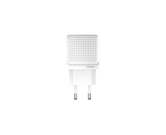Зарядное устройство Proda Saiya air А25i 2USB 18W white + cable Lightning (PD-A25i-Cab-WH), изображение 2 Зарядное устройство Proda Saiya air А25i 2USB 18W white + cable Lightning (PD-A25i-Cab-WH), изображение 2