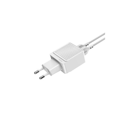Зарядное устройство Proda Saiya air А25i 2USB 18W white + cable Lightning (PD-A25i-Cab-WH), изображение 3 Зарядное устройство Proda Saiya air А25i 2USB 18W white + cable Lightning (PD-A25i-Cab-WH), изображение 3