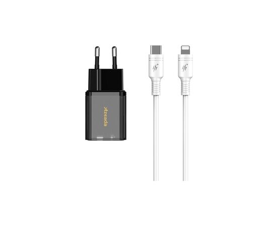 Зарядное устройство Proda Xinrui A62 Fast Cherge 20W + Quick Charge (PD-A62-BK), изображение 2 Зарядное устройство Proda Xinrui A62 Fast Cherge 20W + Quick Charge (PD-A62-BK), изображение 2