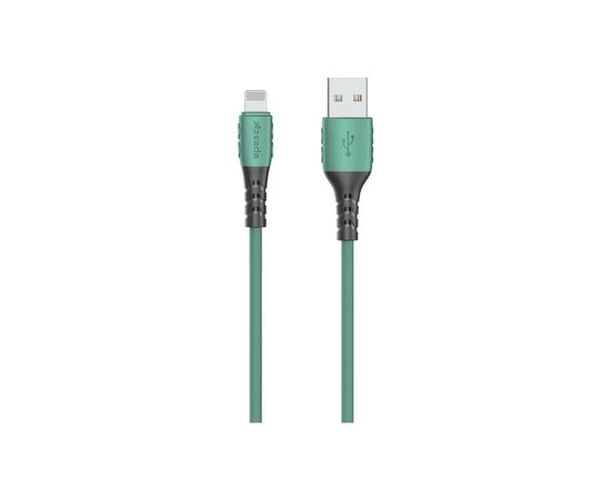 Дата кабель USB 2.0 AM to Lightning 1.0m PD-B51i Green Proda (PD-B51i-GR)