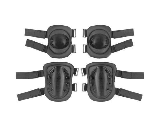 Тактические наколенники 2E + налокотники Black (2E-MILKNAELPADS-SET-BK)