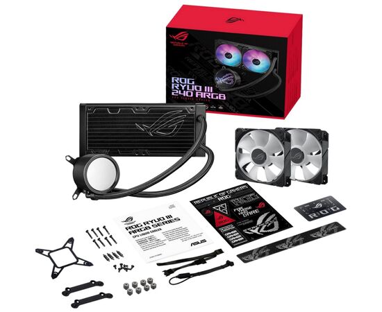 Система водяного охолодження ASUS ROG-RYUO-III-240-ARGB (90RC00J1-M0UAY0), зображення 6 Система водяного охолодження ASUS ROG-RYUO-III-240-ARGB (90RC00J1-M0UAY0), зображення 6