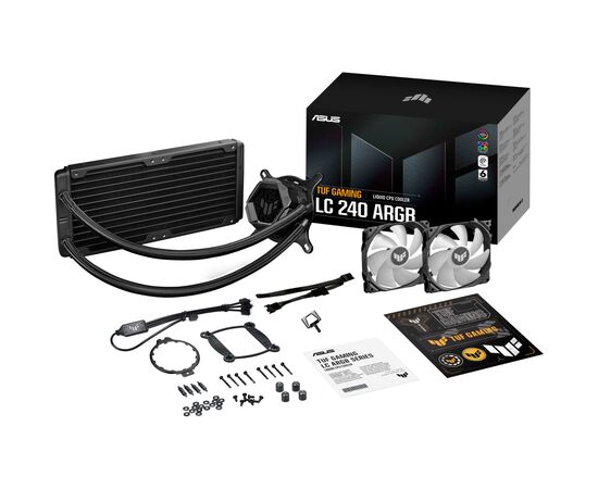 Система водяного охолодження ASUS TUF GAMING LC 240 ARGB (90RC00G1-M0UAY1), зображення 10 Система водяного охолодження ASUS TUF GAMING LC 240 ARGB (90RC00G1-M0UAY1), зображення 10