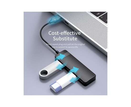 Концентратор Orico USB 2.0 4 ports (FL02-WH-BP) (CA913527), изображение 2 Концентратор Orico USB 2.0 4 ports (FL02-WH-BP) (CA913527), изображение 2