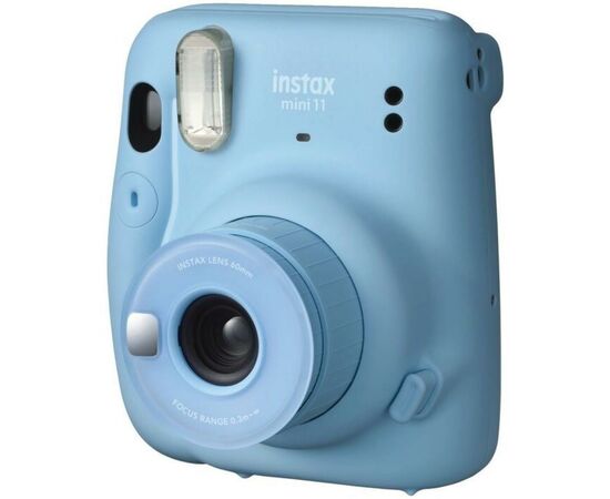 Камера моментальной печати Fujifilm INSTAX Mini 11 SKY BLUE (16655003), изображение 2 Камера моментальной печати Fujifilm INSTAX Mini 11 SKY BLUE (16655003), изображение 2
