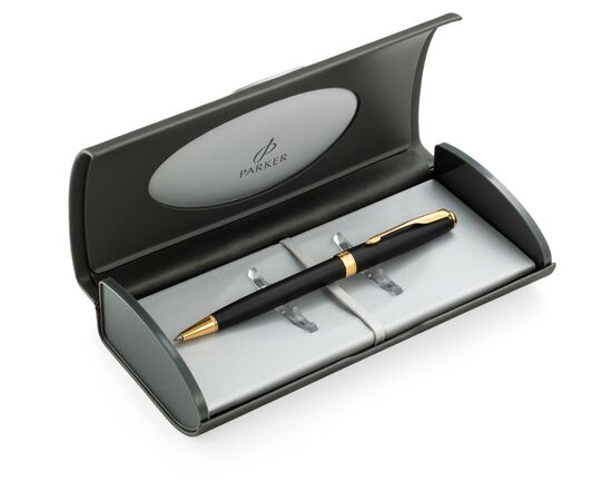 Ручка шариковая Parker P РШ Sonnet K27 GT черный матовый (K27 GT), изображение 3 Ручка шариковая Parker P РШ Sonnet K27 GT черный матовый (K27 GT), изображение 3
