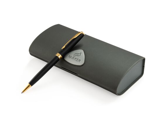 Ручка шариковая Parker P РШ Sonnet K27 GT черный матовый (K27 GT), изображение 4 Ручка шариковая Parker P РШ Sonnet K27 GT черный матовый (K27 GT), изображение 4