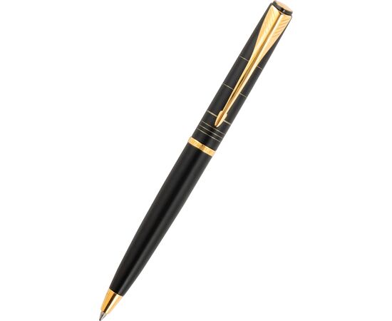 Ручка шариковая Parker P РШ Latitude K45Ч Silky Black GT черны (K45Ч), изображение 2 Ручка шариковая Parker P РШ Latitude K45Ч Silky Black GT черны (K45Ч), изображение 2