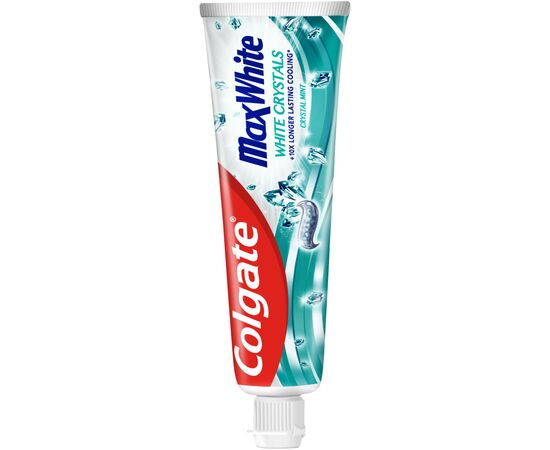 Зубная паста Colgate Макс Блеск Кристальная мята 75 мл (8718951313835), изображение 2 Зубная паста Colgate Макс Блеск Кристальная мята 75 мл (8718951313835), изображение 2