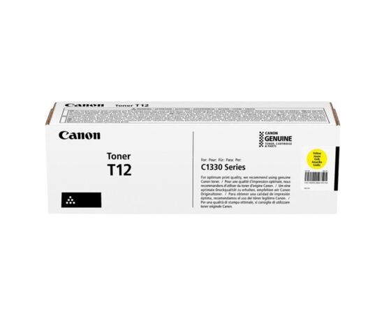 Тонер-картридж Canon T12 Yellow (5095C006AA)