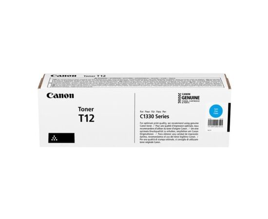 Тонер-картридж Canon T12 Cyan (5097C006AA)