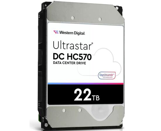Жесткий диск 3.5" 22TB WD (WUH722222ALE6L4), изображение 2 Жесткий диск 3.5" 22TB WD (WUH722222ALE6L4), изображение 2