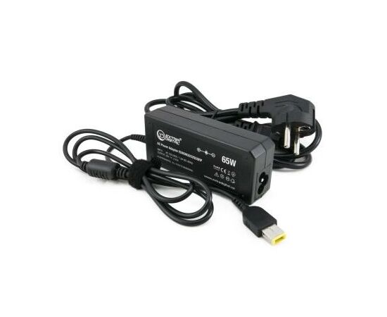 Блок живлення до ноутбуку Extradigital Lenovo 20V, 3.25A, 65W (11x4.5 Rectangular) (PSL3840), зображення 3 Блок живлення до ноутбуку Extradigital Lenovo 20V, 3.25A, 65W (11x4.5 Rectangular) (PSL3840), зображення 3