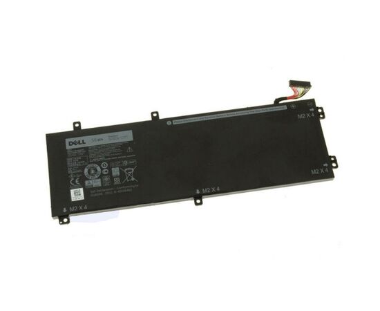 Аккумулятор для ноутбука Dell XPS 15-9550 (short) RRCGW, 56Wh (4666mAh), 3cell, 11.4V, Li- (A47375)