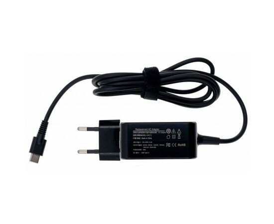 Блок питания к ноутбуку Grand-X Type-C 45W Asus, Apple, Dell, HP, MI, Lenovo, Xiaomi (45WTC), изображение 3 Блок питания к ноутбуку Grand-X Type-C 45W Asus, Apple, Dell, HP, MI, Lenovo, Xiaomi (45WTC), изображение 3