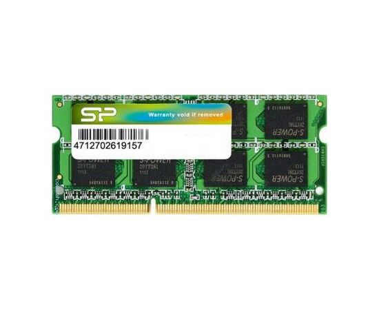 Модуль пам'яті для ноутбука SoDIMM DDR3 4GB 1600 MHz Silicon Power (SP004GBSTU160N02)