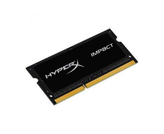 Модуль памяти для ноутбука SoDIMM DDR3L 8GB 1600 MHz HyperX Impact Kingston Fury (ex.HyperX) (HX316LS9IB/8), изображение 2 Модуль памяти для ноутбука SoDIMM DDR3L 8GB 1600 MHz HyperX Impact Kingston Fury (ex.HyperX) (HX316LS9IB/8), изображение 2