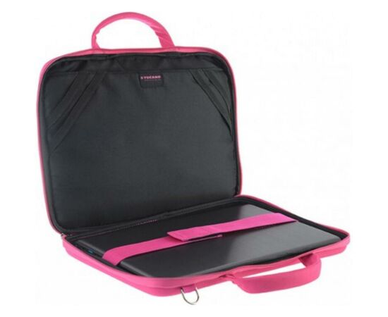 Сумка для ноутбука Tucano 14" Darkolor Fuchsia (BDA1314-F), изображение 3 Сумка для ноутбука Tucano 14" Darkolor Fuchsia (BDA1314-F), изображение 3