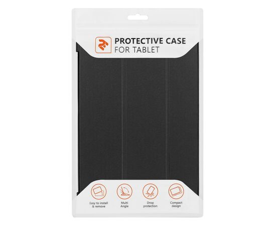 Чехол для планшета 2E Basic Apple iPad 10.2 (2020), Flex, Black (2E-IP-IPD-10.2-IKRT-BK), изображение 5 Чехол для планшета 2E Basic Apple iPad 10.2 (2020), Flex, Black (2E-IP-IPD-10.2-IKRT-BK), изображение 5