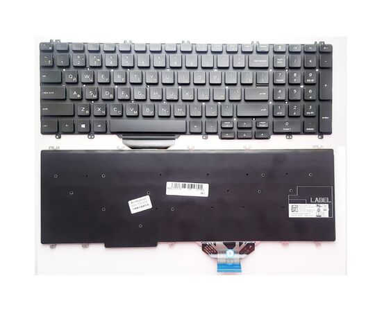 Клавиатура ноутбука Dell Latitude 5500/5501,Precision 3501/3540/3541 черн UA (A46188)