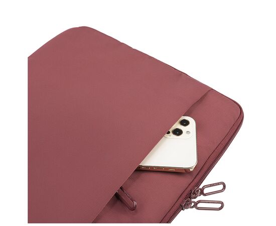 Чехол для ноутбука Tucano 14" Sandy burgundy (BFSAN1314-BX), изображение 6 Чехол для ноутбука Tucano 14" Sandy burgundy (BFSAN1314-BX), изображение 6