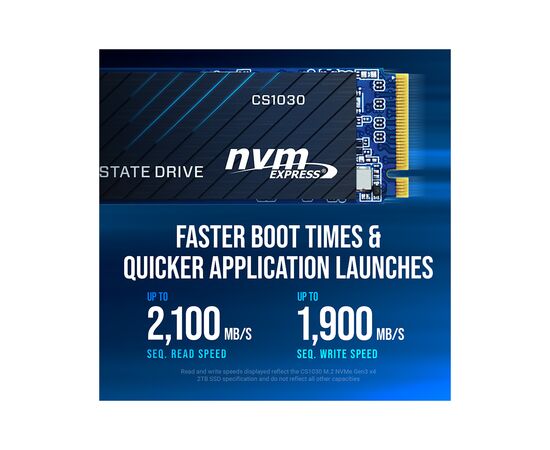 Накопичувач SSD M.2 2280 1TB CS1030 PNY (M280CS1030-1TB-RB), зображення 3 Накопичувач SSD M.2 2280 1TB CS1030 PNY (M280CS1030-1TB-RB), зображення 3