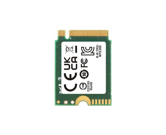 Накопитель SSD M.2 2230 512GB Transcend (TS512GMTE300S), изображение 2 Накопитель SSD M.2 2230 512GB Transcend (TS512GMTE300S), изображение 2