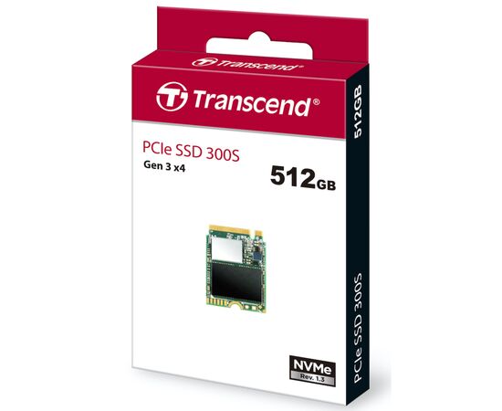 Накопитель SSD M.2 2230 512GB Transcend (TS512GMTE300S), изображение 3 Накопитель SSD M.2 2230 512GB Transcend (TS512GMTE300S), изображение 3