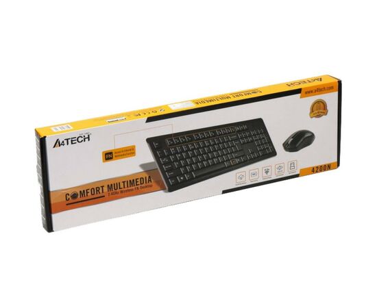 Комплект A4Tech 4200N Black, зображення 7 Комплект A4Tech 4200N Black, зображення 7