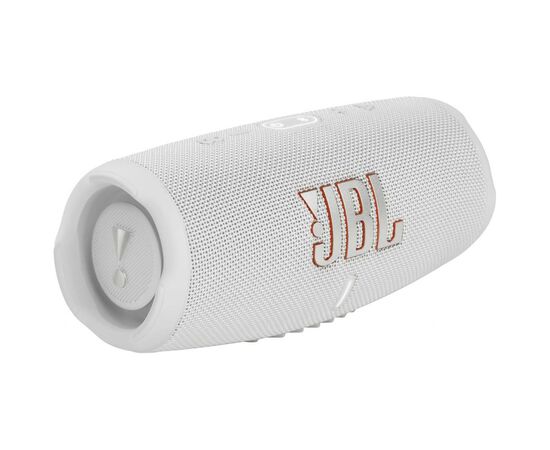 Акустическая система JBL Charge 5 White (JBLCHARGE5WHT), изображение 2 Акустическая система JBL Charge 5 White (JBLCHARGE5WHT), изображение 2