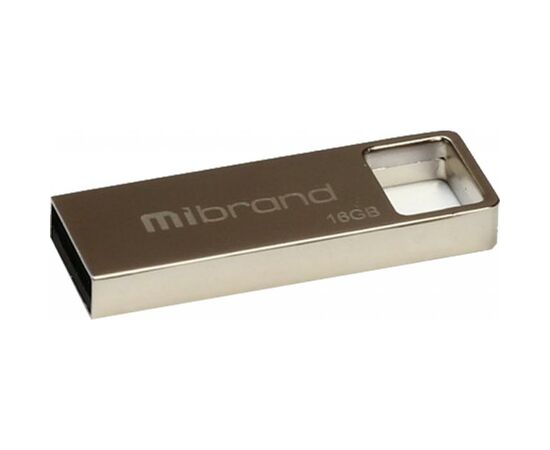 USB флеш накопитель Mibrand 16GB Shark Silver USB 2.0 (MI2.0/SH16U4S)