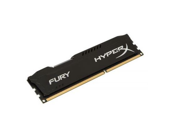 Модуль памяти для компьютера DDR3 4Gb 1866 MHz HyperX Fury Black Kingston Fury (ex.HyperX) (HX318C10FB/4), изображение 2 Модуль памяти для компьютера DDR3 4Gb 1866 MHz HyperX Fury Black Kingston Fury (ex.HyperX) (HX318C10FB/4), изображение 2