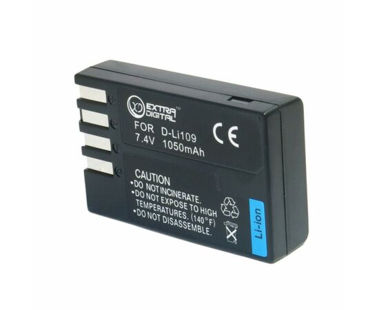 Аккумулятор к фото/видео Extradigital Pentax D-Li109 (BDP2598), изображение 2