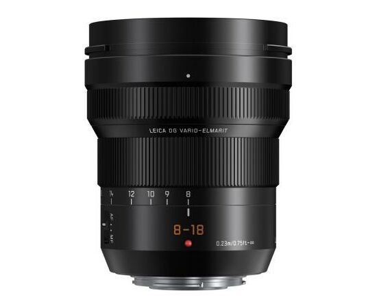 Об'єктив Panasonic Micro 4/3 Lens 8-18mm f/2.8-4 ASPH. Leica DG Vario-Elmarit (H-E08018E), зображення 3 Об'єктив Panasonic Micro 4/3 Lens 8-18mm f/2.8-4 ASPH. Leica DG Vario-Elmarit (H-E08018E), зображення 3