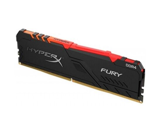Модуль памяти для компьютера DDR4 8GB 3200 MHz HyperX FURY RGB Kingston Fury (ex.HyperX) (HX432C16FB3A/8), изображение 2 Модуль памяти для компьютера DDR4 8GB 3200 MHz HyperX FURY RGB Kingston Fury (ex.HyperX) (HX432C16FB3A/8), изображение 2