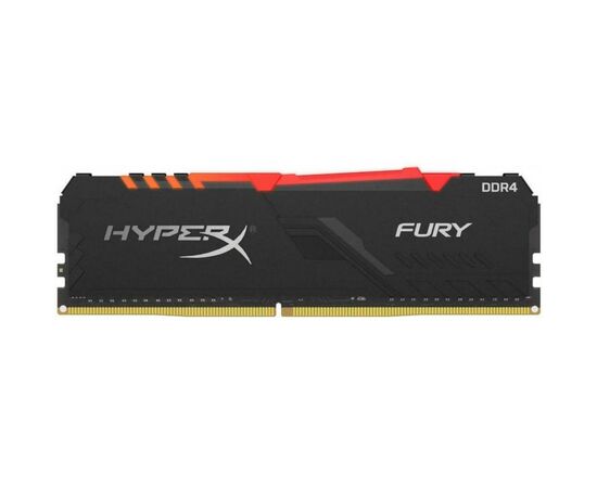 Модуль памяти для компьютера DDR4 8GB 3200 MHz HyperX FURY RGB Kingston Fury (ex.HyperX) (HX432C16FB3A/8)