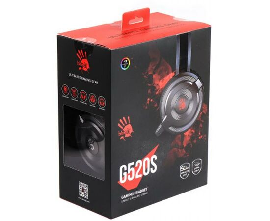 Навушники A4Tech Bloody G520S Grey, зображення 4 Навушники A4Tech Bloody G520S Grey, зображення 4