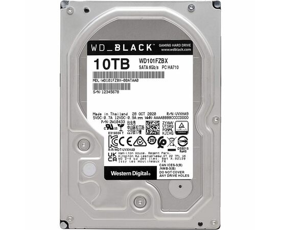 Жесткий диск 3.5" 10TB WD (WD101FZBX), изображение 3 Жесткий диск 3.5" 10TB WD (WD101FZBX), изображение 3